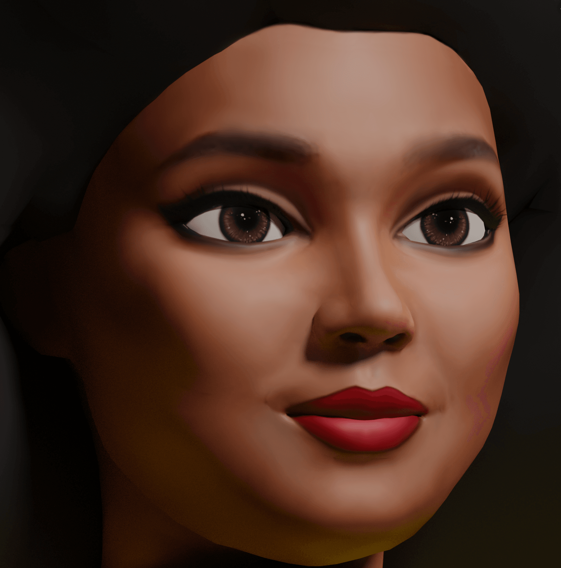 Lizzo Stylized 3D model1